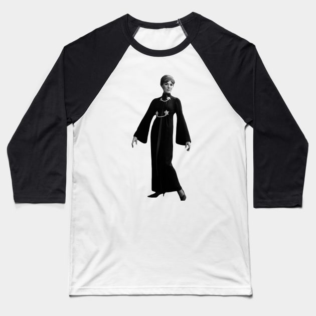 Julie Andrews Darling Baseball T-Shirt by baranskini